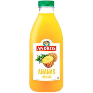 JUS D'ANANAS PRESSÉS ANDROS 1 L