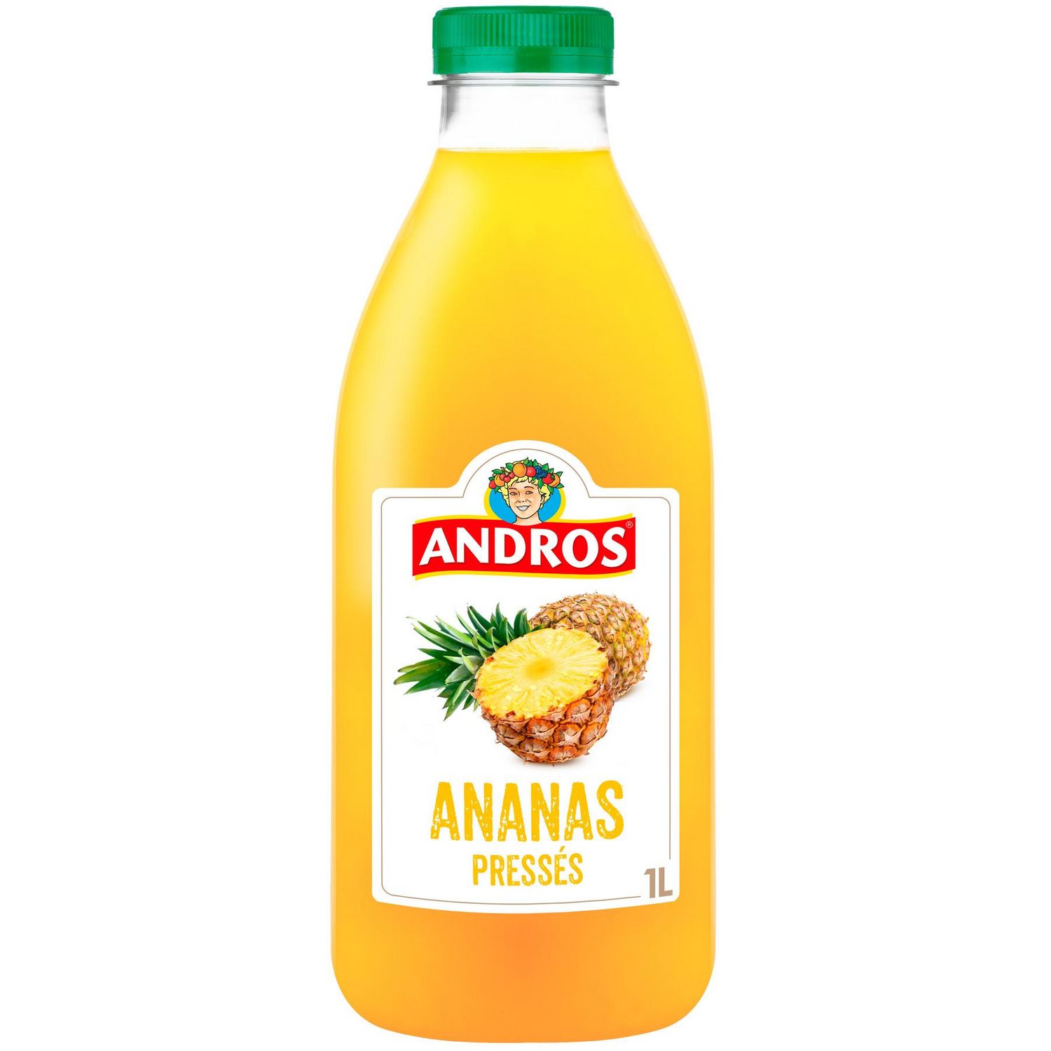 JUS D'ANANAS PRESSÉS ANDROS 1 L