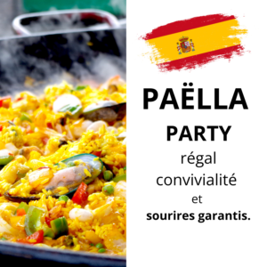 PAËLLA PARTY (400g/pers & Matériel fourni)