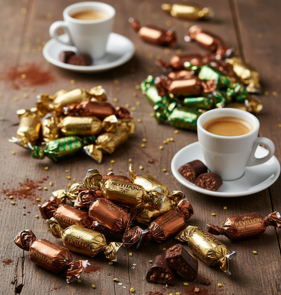 ASSORTIMENT DE PAPILLOTES AUX 2 CHOCOLATS