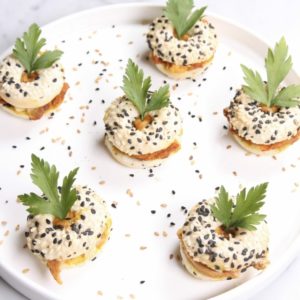 MINI BAGELS POULET CURRY