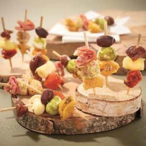 LE TRIO DE BROCHETTES