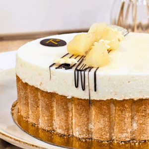 CHARLOTTE POIRE CHOCOLAT (10/12 parts)