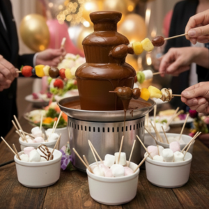 ANIMATION FONTAINE A CHOCOLAT