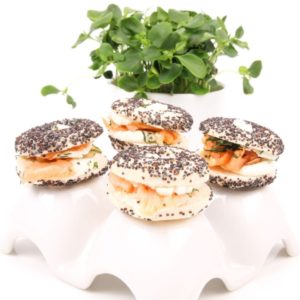 MINI BAGELS SAUMON