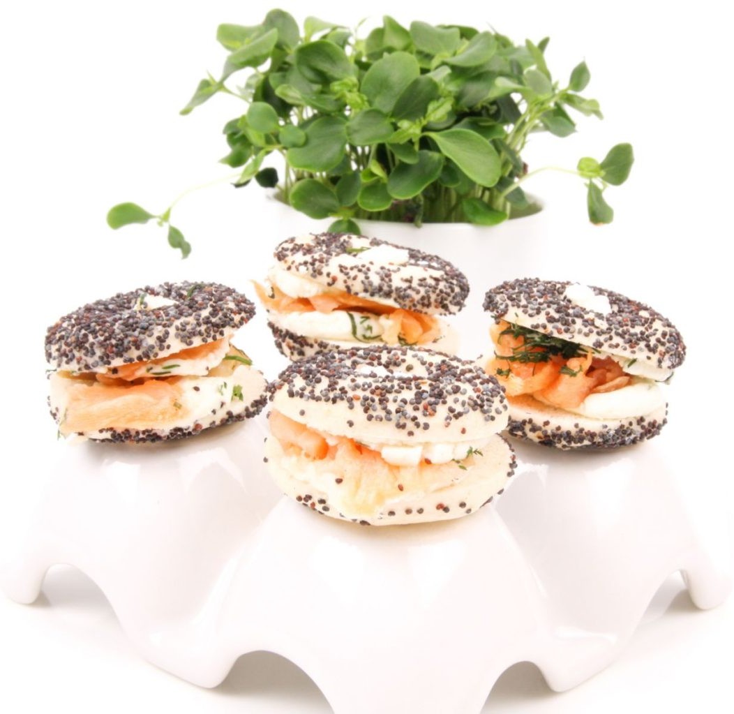 MINI BAGELS SAUMON