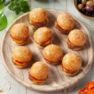 MINI CHEESEBURGERS