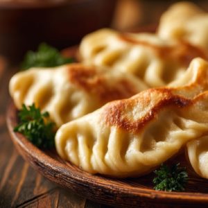 RAVIOLIS AU PORC (4 pièces)