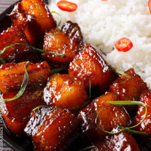 PORC AU CARAMEL (250g/pers)