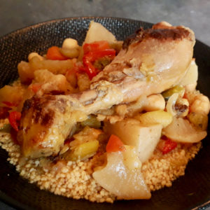 COUSCOUS CUISSE DE POULET