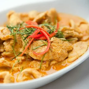 FILET DE MIGNON DE PORC AU CURRY DOUX