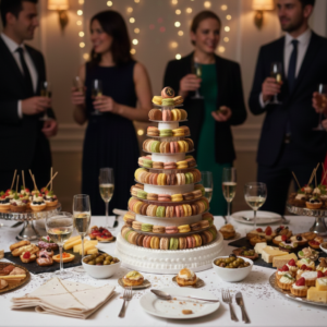 PIÉCE MONTÉE PYRAMIDE DE 191 MACARONS
