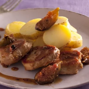 QUASI DE VEAU POËLLÉ AU MIEL ET AU THYM