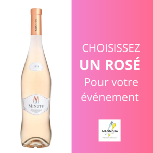CHOISISSEZ UN VIN ROSÉ POUR VOTRE ÉVÉNEMENT