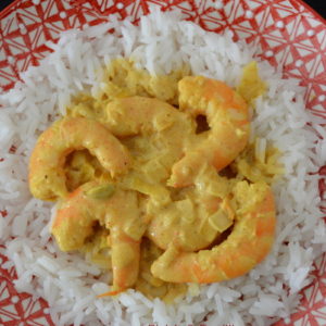 CREVETTES ROYAL KORMA (300g)