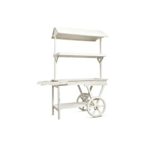 CHARIOT AVEC 10 BONBONNIERES 13Kg  (Bonbons non fournis)