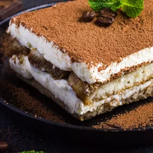 TIRAMISU AU CACAO ET AU CAFÉ AMER