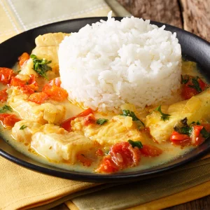 VIVANEAU À LA CRÈME DE CURCUMA (250g la part)