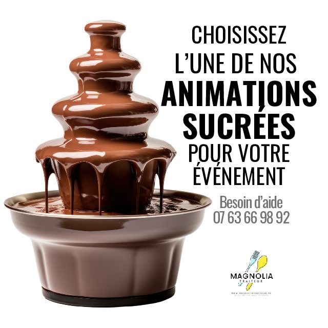 CHOISISSEZ UNE ANIMATION SUCRÉE POUR VOTRE ANNIVERSAIRE