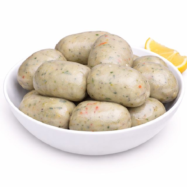 BOUDIN À LA MORUE (Minimum de commande 5 pièces. 40g à l'unité)