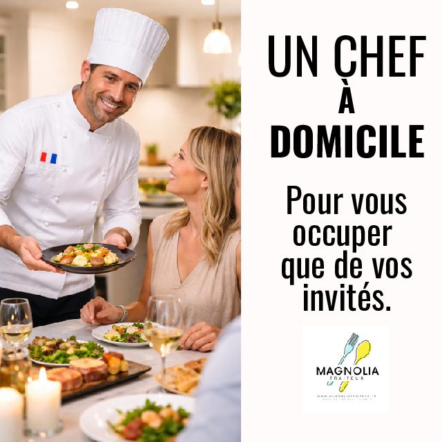 CHEF À DOMICILE (prix par pers)