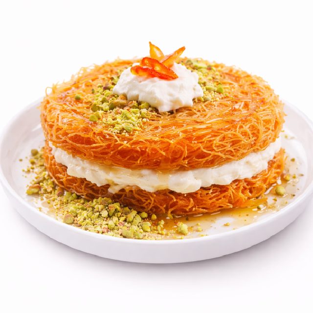 OSMALIYÉ CHEVEUX D'ANGE FINS (Dessert - Min de commande 5 parts)