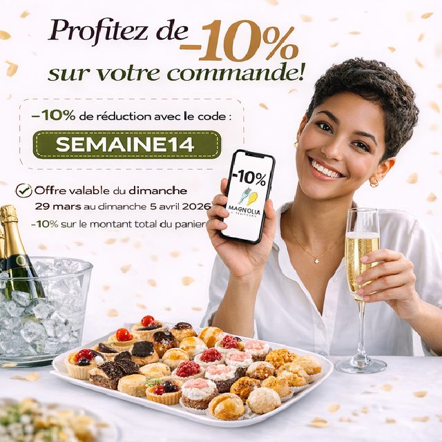 Profitez de 10% de réduction avec le code SEMAINE14