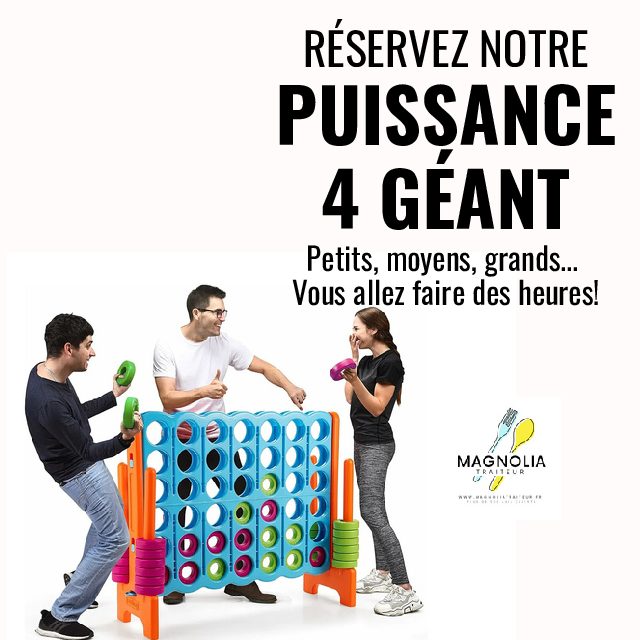 PUISSANCE 4 GÉANT