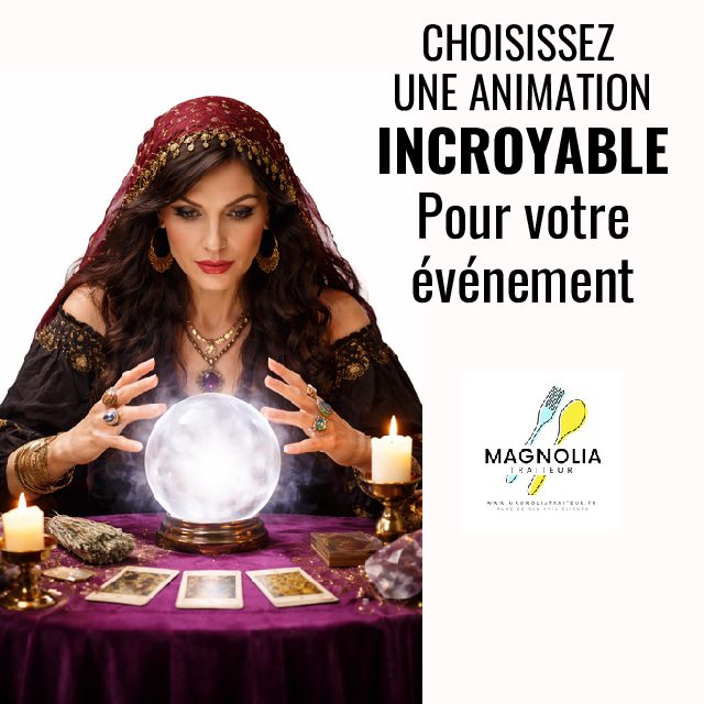 CHOISISSEZ UNE ANIMATION INCROYABLE POUR VOTRE ÉVÉNEMENT !