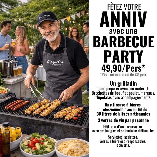 ANNIVERSAIRE BARBECUE PARTY