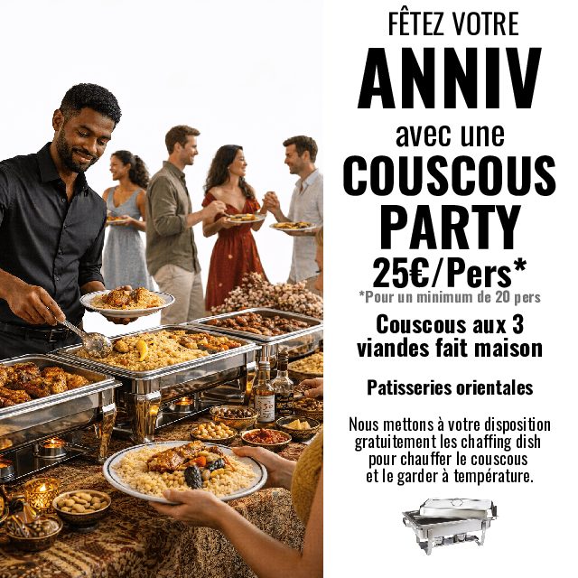 ANNIVERSAIRE COUSCOUS PARTY