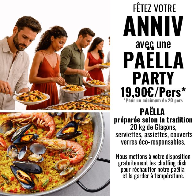 ANNIVERSAIRE PAËLLA PARTY