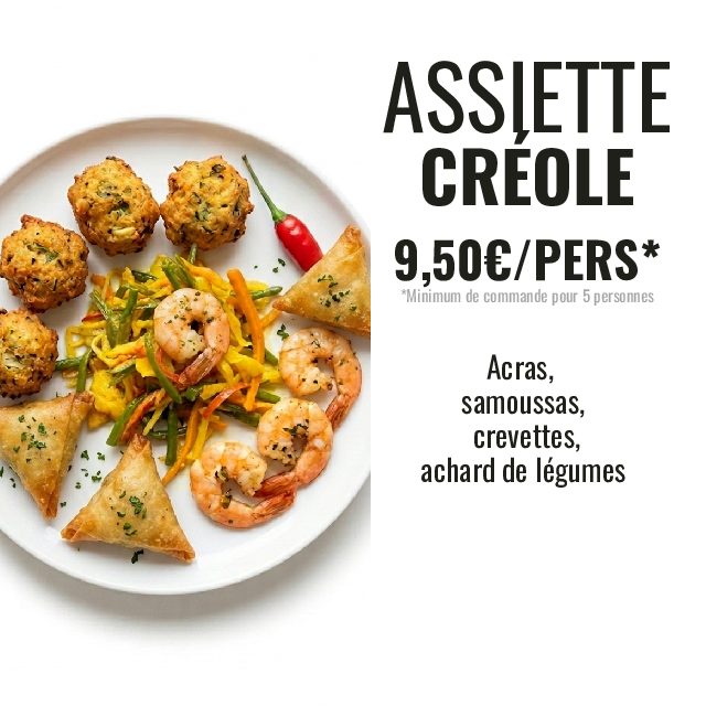 ASSIETTE CRÉOLE