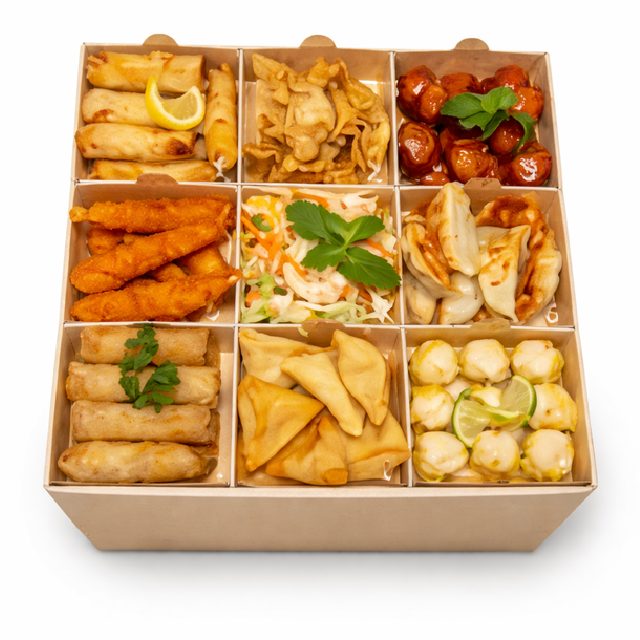 COFFRET DE DÉLICES CHINOIS (pour 8/10 Pers)