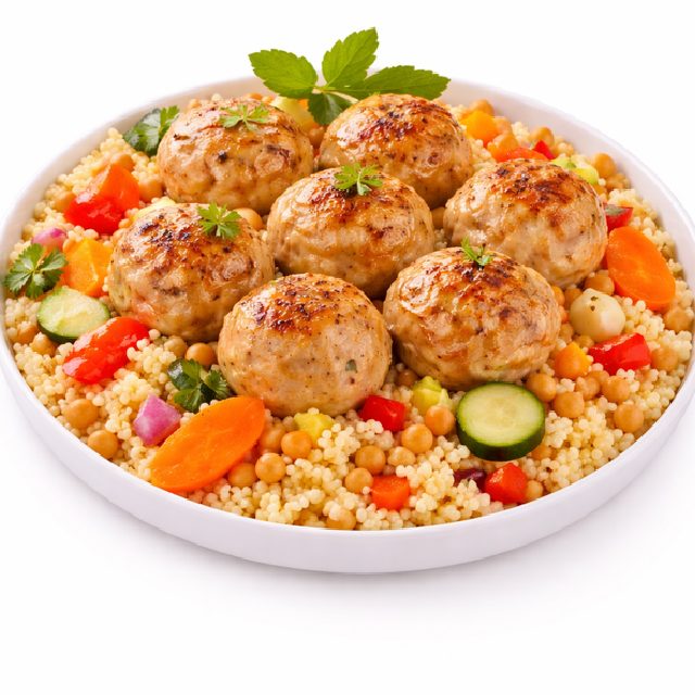COUSCOUS BOULETTES DE POULET