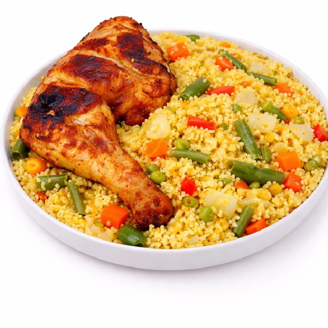 COUSCOUS CUISSE DE POULET