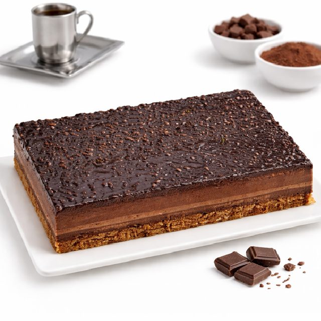 CRAQUELINE AU CHOCOLAT (Pour les amoureux du chocolat croquant 16 parts)