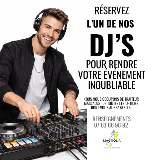 DJ PROFESSIONNEL (Choisissez des options en complément)