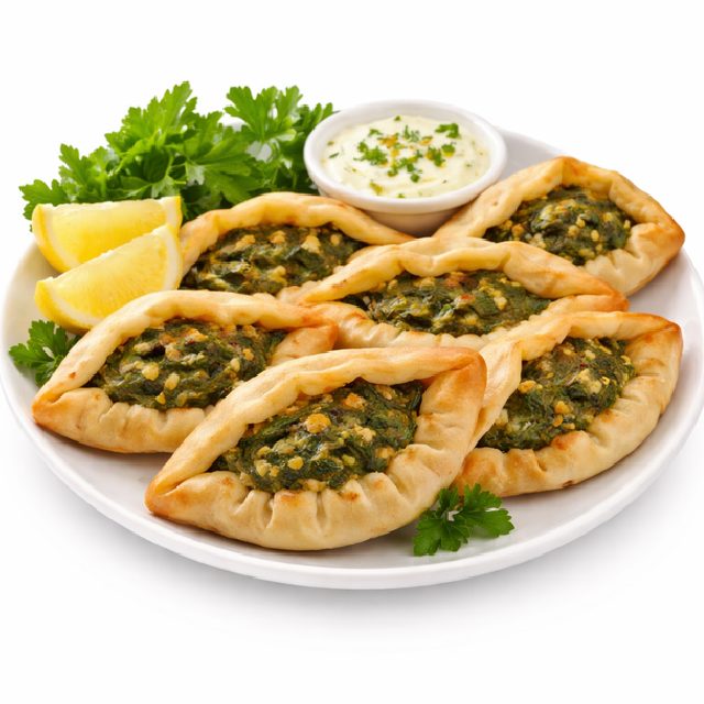 FATAYER ÉPINARDS (Entrée chaude - Min de commande 5 pièces - 80g/pièce)