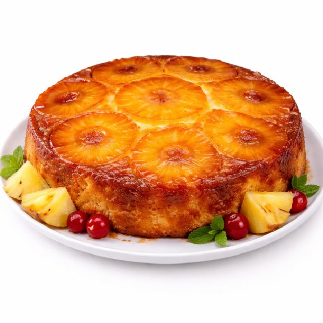 GÂTEAU À L'ANANAS FAIT MAISON (Gâteau de 10 parts)