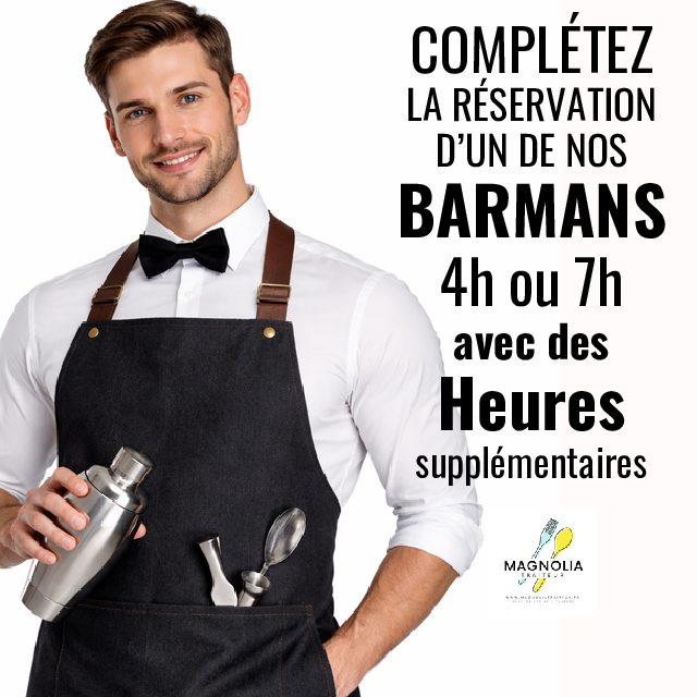 BARMAN HEURE SUPPLEMENTAIRE