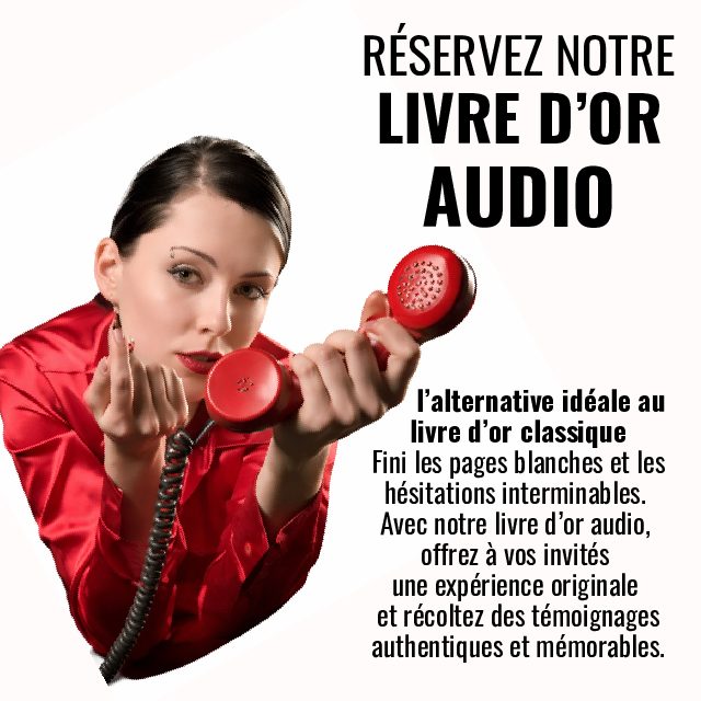 LIVRE D'OR AUDIO