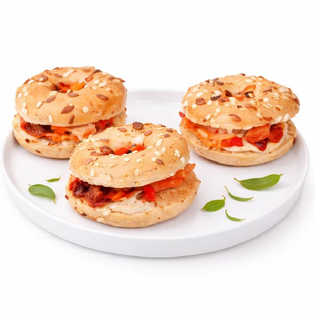 MINI BAGELS LEGUMES DU SOLEIL (Minimum de commande 10 pièces 20g/pièce)