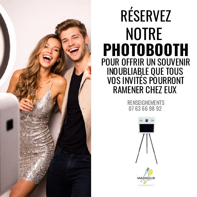 PHOTOBOOTH FIXE (Pour des souvenirs inoubliables à ramener à la maison)