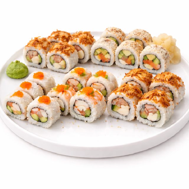 PLATEAU SUSHIS TOUT CUIT