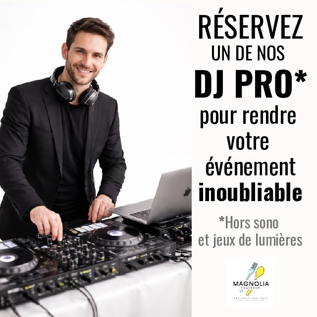 DJ PROFESSIONNEL (avec son ordi et sa platine)