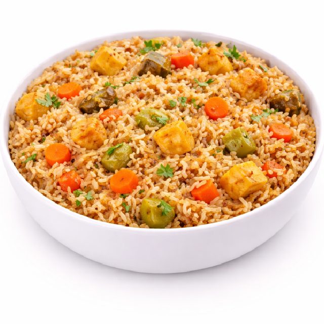 RIZ CRÉOLE (Minimum de commande de 5 pers/250g la part/)