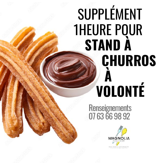 SUPPLEMENT D'1H DE STAND CHURROS