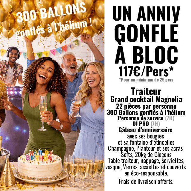 UN ANNIVERAIRE GONFLÉ À BLOC !